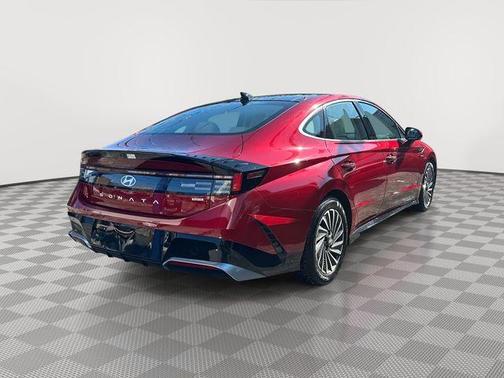 Red 2024 Hyundai SONATA Hybrid Limited