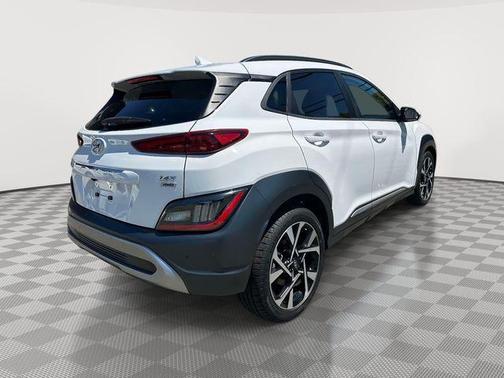 Lunar White 2023 Hyundai KONA Limited