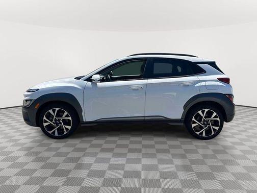 Lunar White 2023 Hyundai KONA Limited