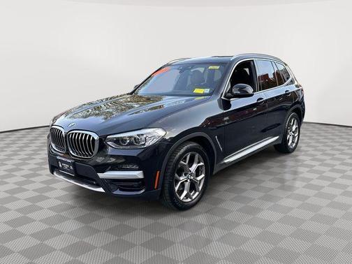 Black Sapphire Metallic 2021 BMW X3 xDrive30i