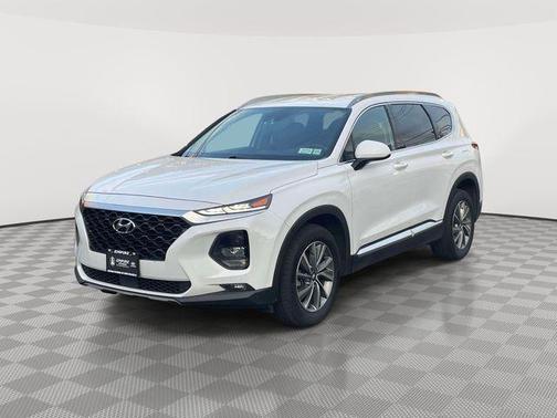 Quartz White 2019 Hyundai SANTA FE 2.4 SEL Plus