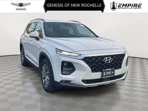 Quartz White 2019 Hyundai SANTA FE 2.4 SEL Plus