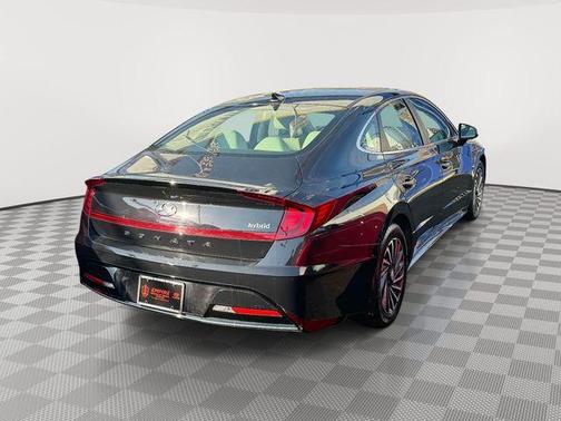 Carbon Blue 2023 Hyundai SONATA Hybrid SEL