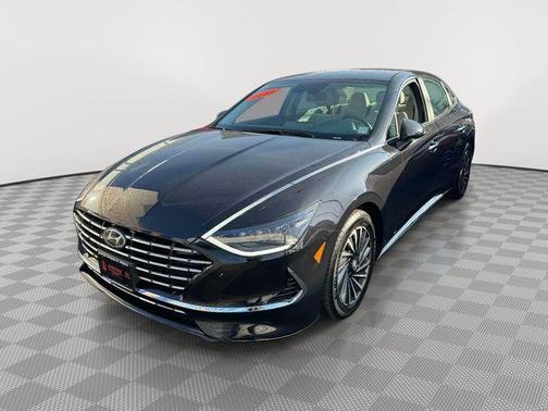 Carbon Blue 2023 Hyundai SONATA Hybrid SEL
