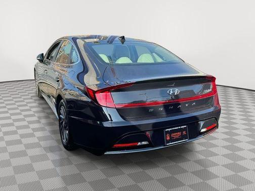 Carbon Blue 2023 Hyundai SONATA Hybrid SEL