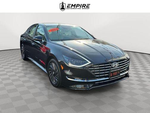 Carbon Blue 2023 Hyundai SONATA Hybrid SEL