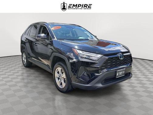 Midnight Black Metallic 2024 Toyota RAV4 Hybrid XLE