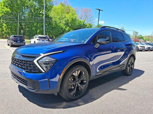 Sapphire Blue 2025 Kia Sportage X-Line