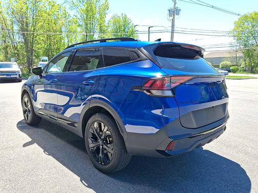 Sapphire Blue 2025 Kia Sportage X-Line
