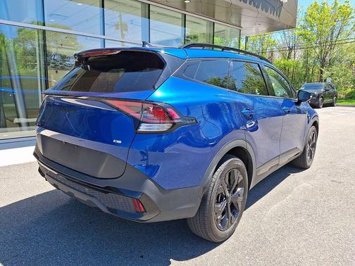 Sapphire Blue 2025 Kia Sportage X-Line