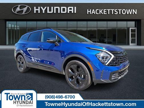 Sapphire Blue 2025 Kia Sportage X-Line