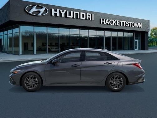 Ecotronic Gray Pearl 2026 Hyundai ELANTRA HEV Blue
