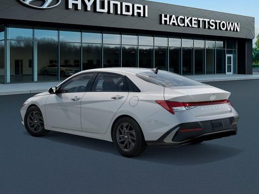 Serenity White Pearl 2026 Hyundai ELANTRA HEV Blue