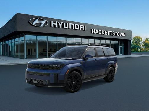 Atlantis Blue 2027 Hyundai SANTA FE HEV Calligraphy