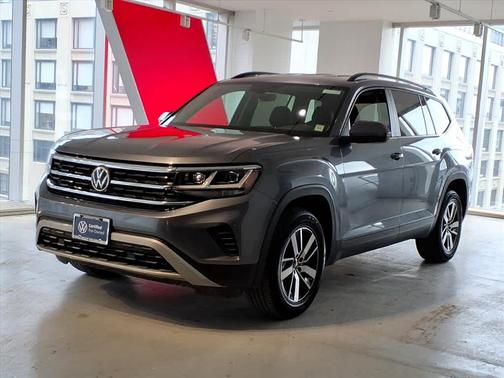Platinum Gray Metallic 2021 Volkswagen Atlas 2.0T SE SUV