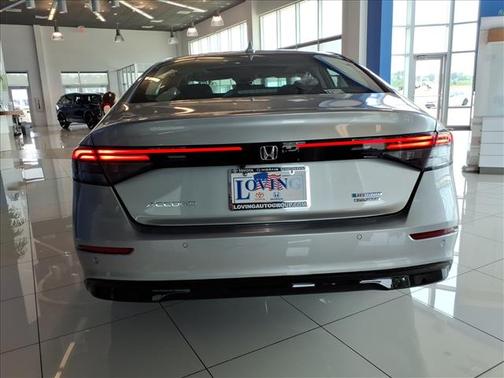 Solar Silver Metallic 2026 Honda Accord Hybrid Touring