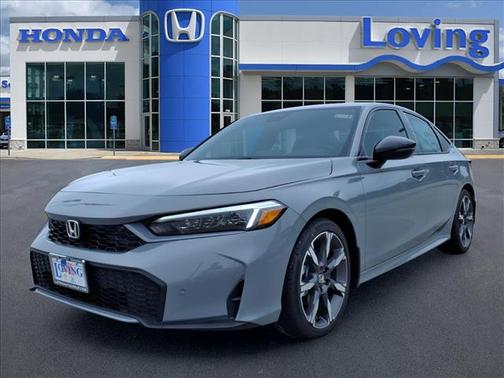 Urban Gray Pearl 2026 Honda Civic Hybrid Sport Touring