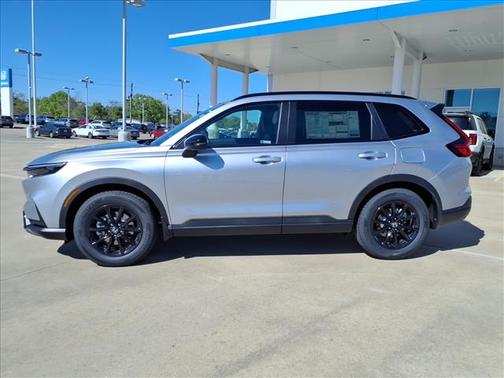 Solar Silver Metallic 2026 Honda CR-V Hybrid Sport-L