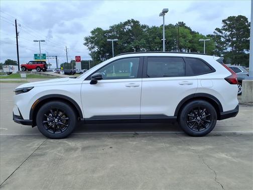 Platinum White Pearl 2026 Honda CR-V Hybrid Sport