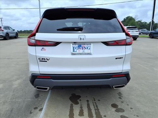 Platinum White Pearl 2026 Honda CR-V Hybrid Sport