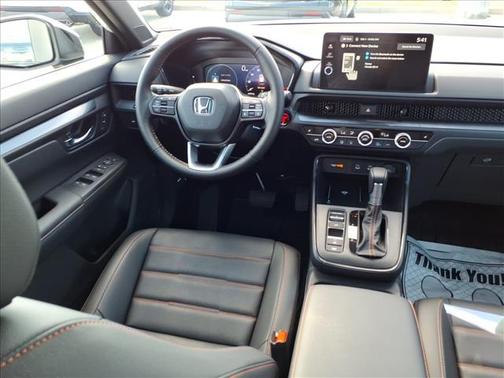 Platinum White Pearl 2026 Honda CR-V Hybrid Sport-L