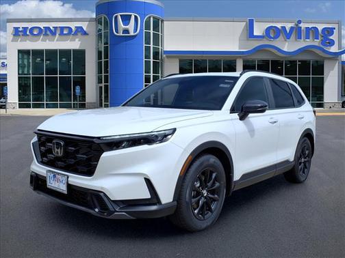 Platinum White Pearl 2026 Honda CR-V Hybrid Sport-L