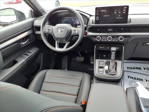 Platinum White Pearl 2026 Honda CR-V Hybrid Sport-L