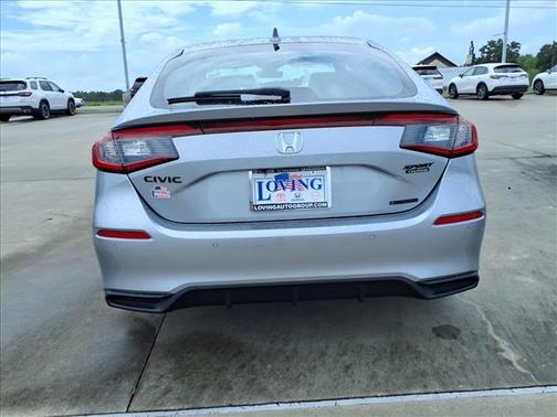 Solar Silver Metallic 2026 Honda Civic Hybrid Sport Touring
