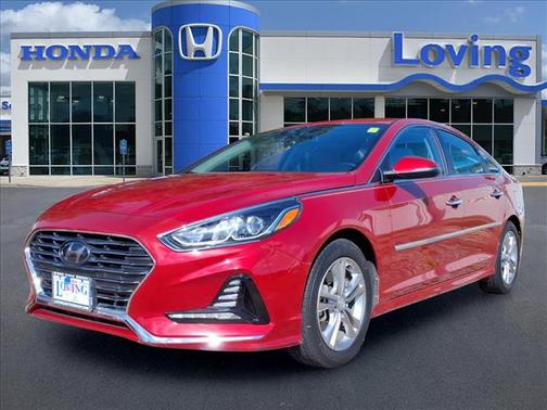 Scarlet Red 2018 Hyundai SONATA SEL