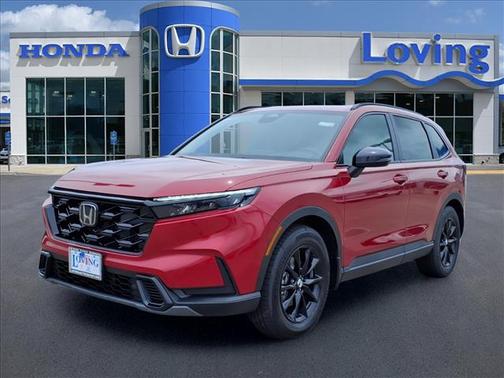 Radiant Red Metallic 2026 Honda CR-V Hybrid Sport