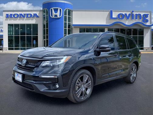 Crystal Black Pearl 2022 Honda Pilot Sport