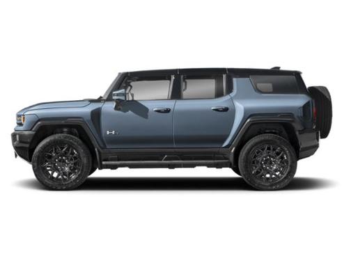 Neptune Blue Matte 2024 GMC HUMMER EV SUV 3X
