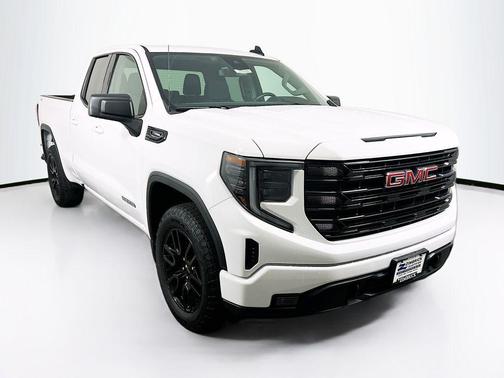 Summit White 2025 GMC Sierra 1500 Elevation