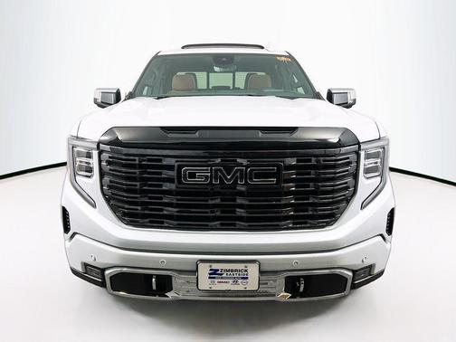 Glacier White Tricoat 2026 GMC Sierra 1500 Denali Ultimate
