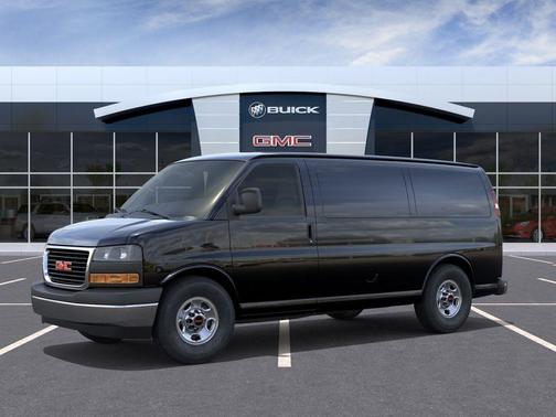 Onyx Black 2026 GMC Savana 2500 Work Van