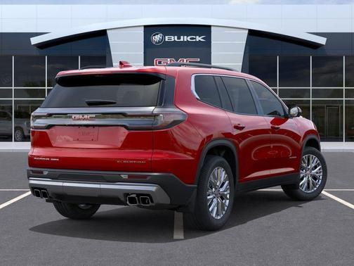 Volcanic Red Tintcoat 2026 GMC Acadia Elevation AWD