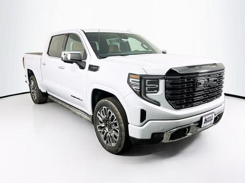 Glacier White Tricoat 2026 GMC Sierra 1500 Denali Ultimate