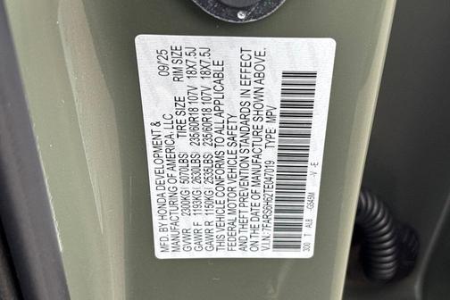 2026 Honda CR-V Hybrid TrailSport