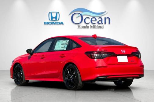 Rallye Red 2026 Honda Civic Hybrid Sport