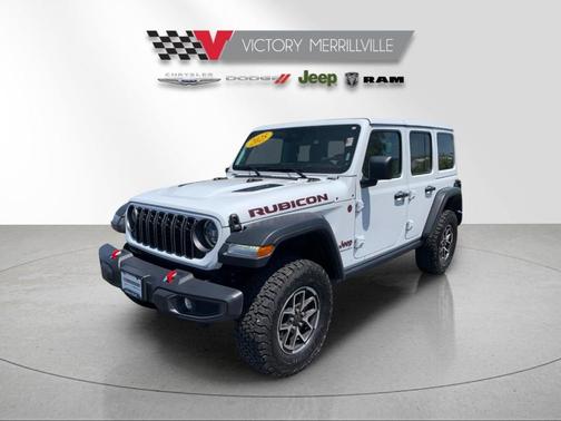 Bright White Clearcoat 2025 Jeep Wrangler Rubicon