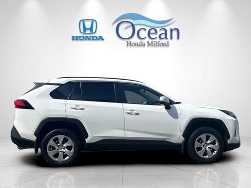 Super White 2021 Toyota RAV4 LE