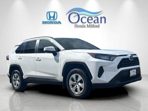 Super White 2021 Toyota RAV4 LE