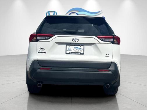 Super White 2021 Toyota RAV4 LE