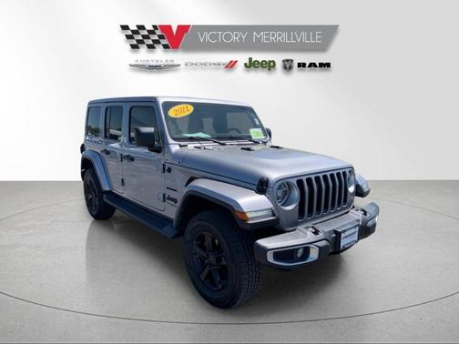 Silver 2021 Jeep Wrangler Unlimited Sahara