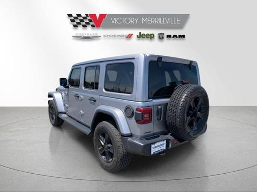 Silver 2021 Jeep Wrangler Unlimited Sahara