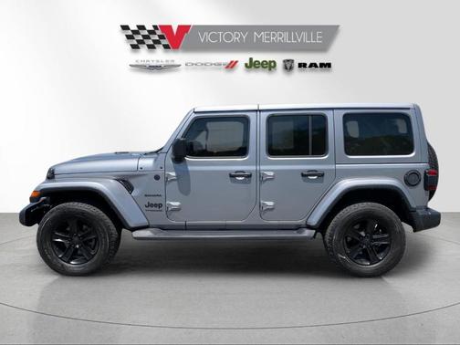 Silver 2021 Jeep Wrangler Unlimited Sahara