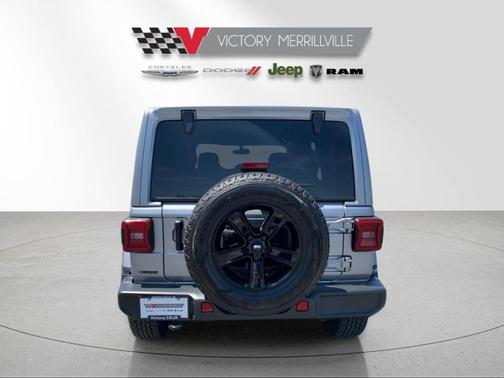 Silver 2021 Jeep Wrangler Unlimited Sahara