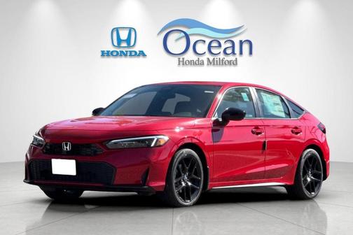 Rallye Red 2026 Honda Civic Hybrid Sport