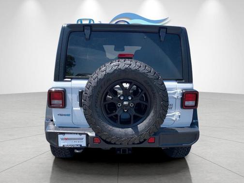 Bright White Clearcoat 2025 Jeep Wrangler 4xe Sport