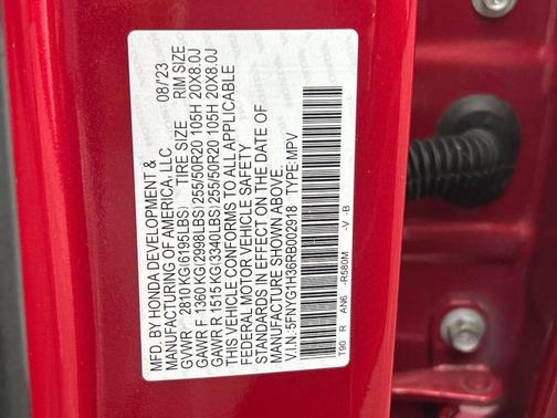 2024 Honda Pilot Sport